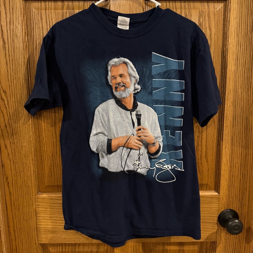 Kenny Rogers The First 50 Years Concert Tour Graphic Tee Shirt M